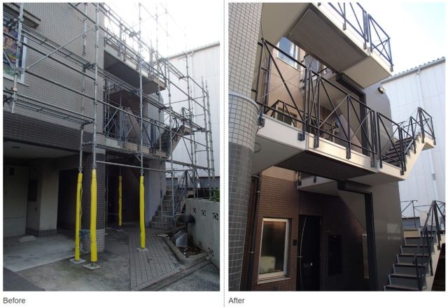 RC造　マンション外壁工事